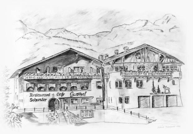 Landgasthof Schuster Nesselwangle Bagian luar foto